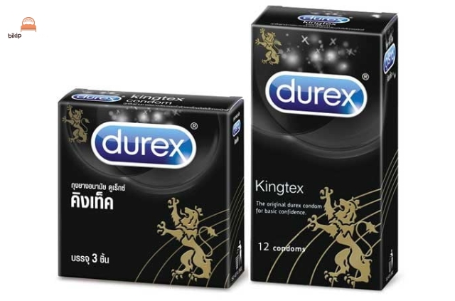 Durex Kingtex - một trong những dòng bao cao su phổ biến nhất trên thị trường